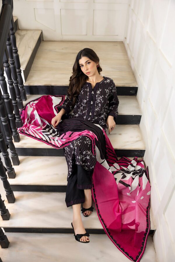 SALINA PRINTED LAWN UNSTITCHED LAWN 3PC - Image 5