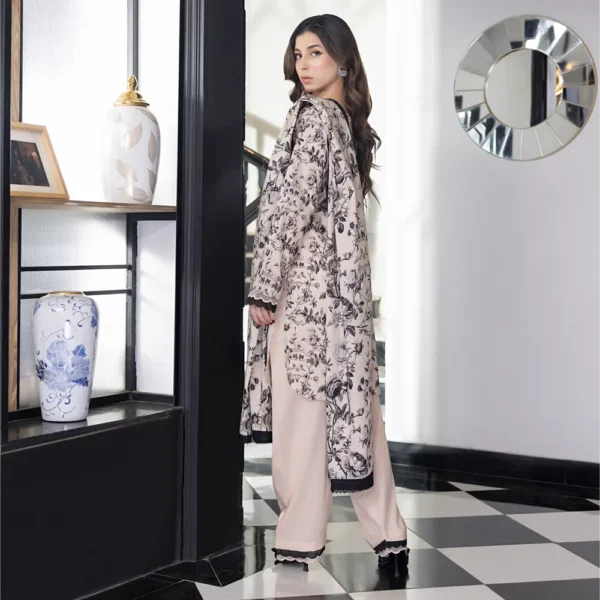 SALINA PRINTED LAWN UNSTITCHED LAWN 3PC - Image 3