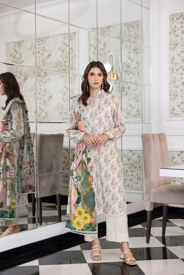 SALINA PRINTED LAWN UNSTITCHED LAWN 3PC