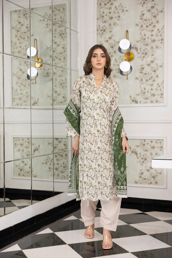 SALINA PRINTED LAWN UNSTITCHED LAWN 3PC