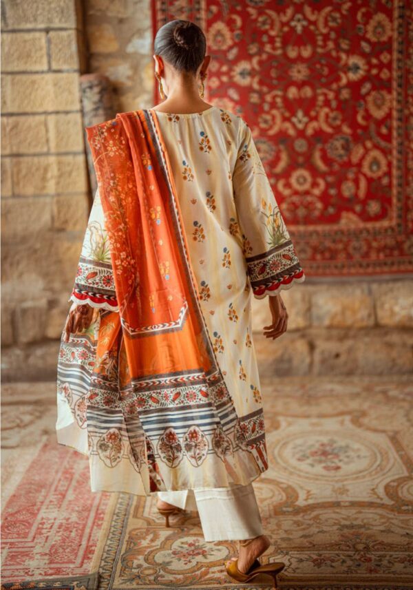 RimJhim Gulahmad Lawn 3PC - Image 2