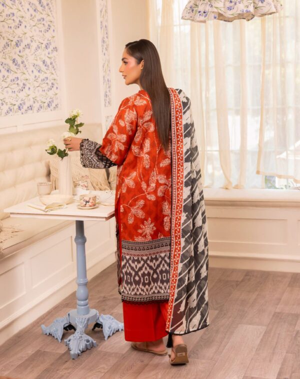 RimJhim Gulahmad Lawn 3PC - Image 3