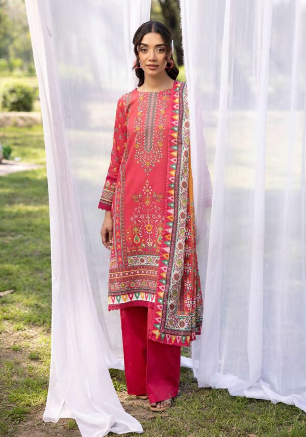 RANG REZA UNSTITCHED LAWN 3PC - Image 2