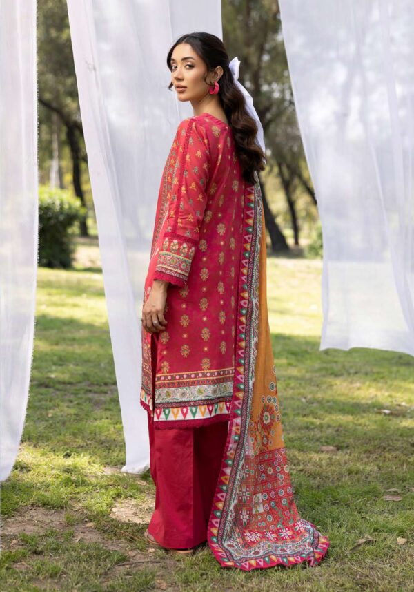 RANG REZA UNSTITCHED LAWN 3PC - Image 3