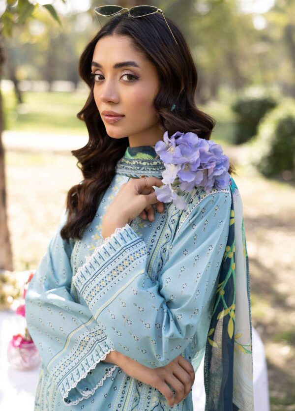 RANG REZA UNSTITCHED LAWN 3PC - Image 4