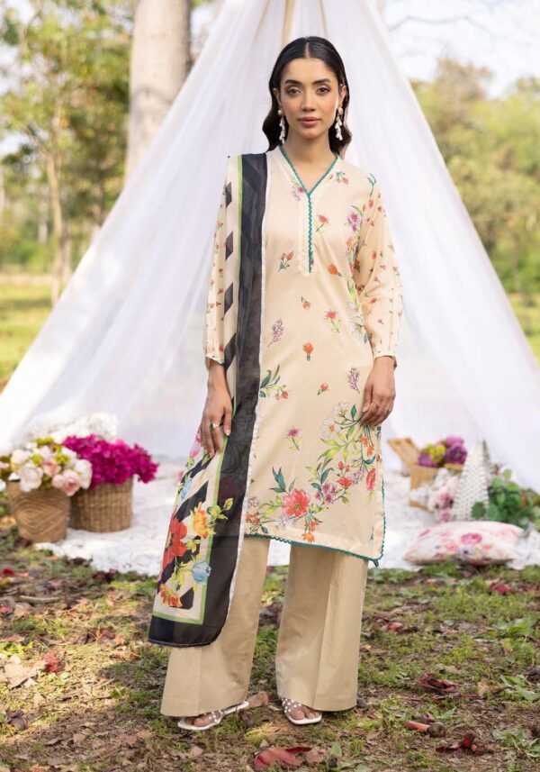 RANG REZA UNSTITCHED LAWN 3PC