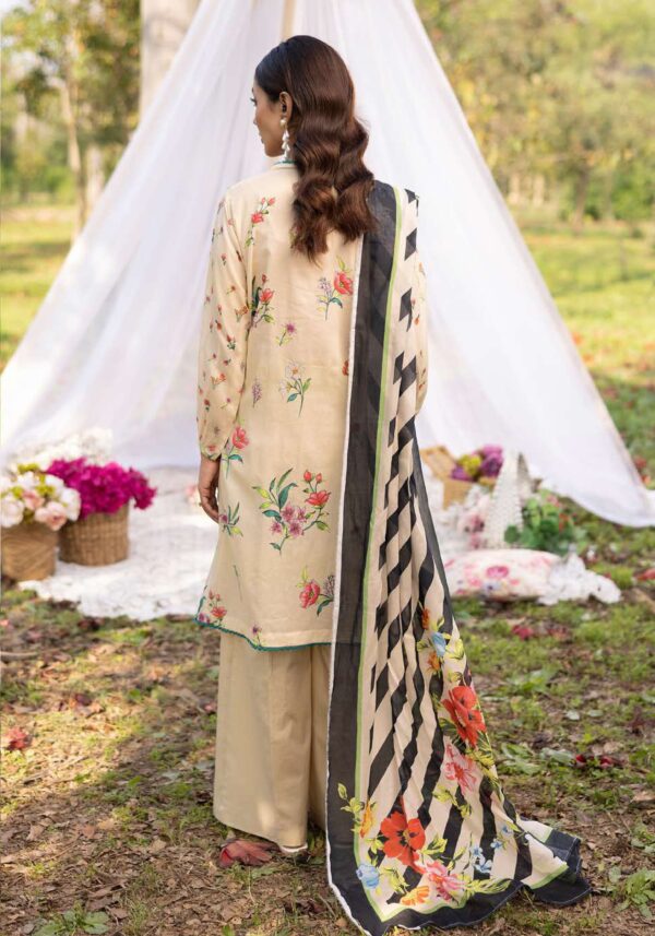 RANG REZA UNSTITCHED LAWN 3PC - Image 3
