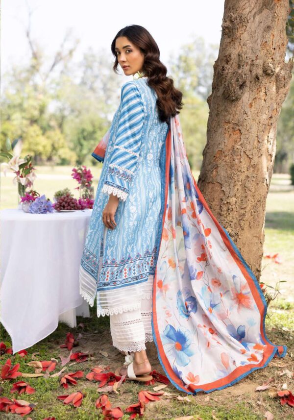 RANG REZA UNSTITCHED LAWN 3PC - Image 3