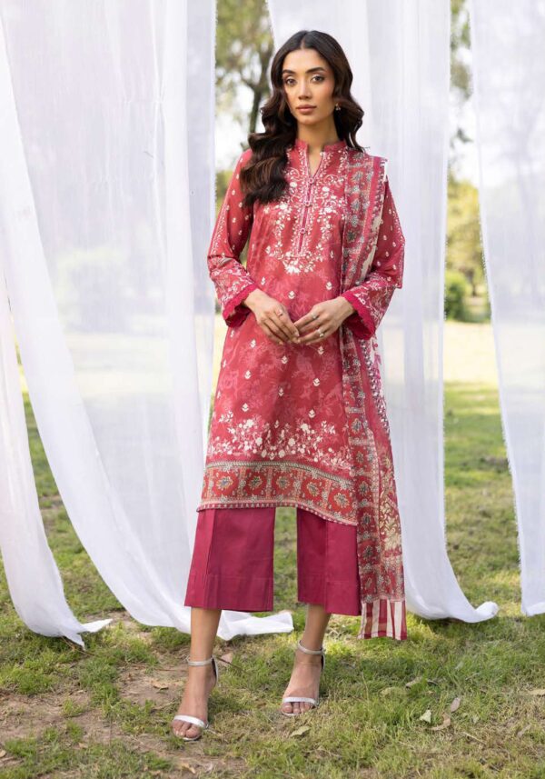 RANG REZA UNSTITCHED LAWN 3PC - Image 2