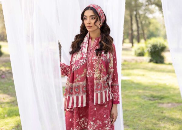 RANG REZA UNSTITCHED LAWN 3PC - Image 4