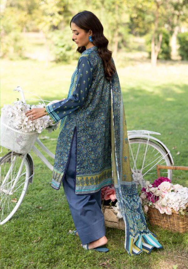 RANG REZA UNSTITCHED LAWN 3PC - Image 3