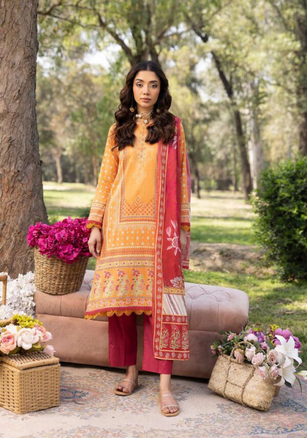 RANG REZA UNSTITCHED LAWN 3PC